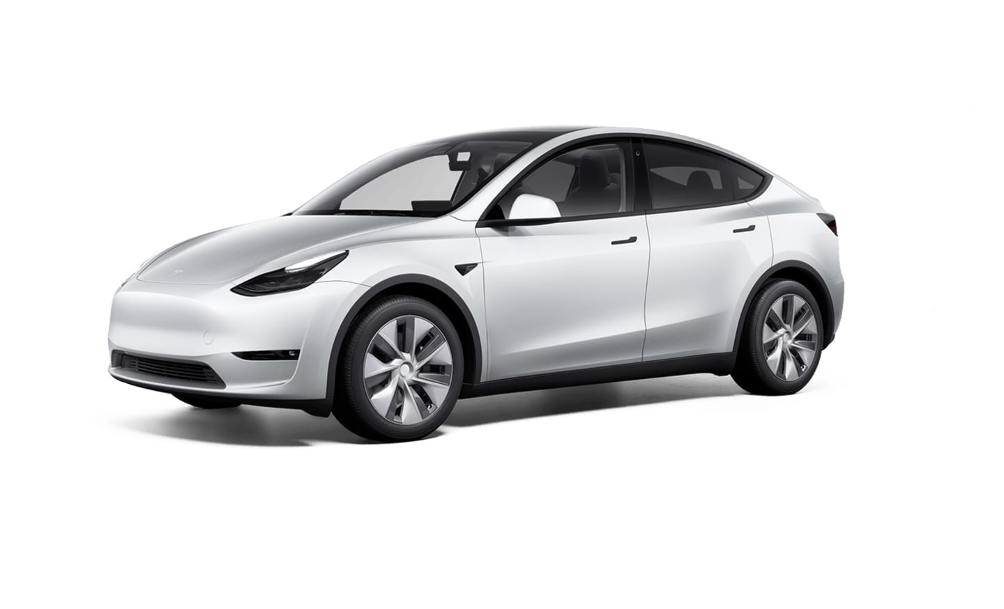 Used Inventory Front View of Model Y Long Range Dual Motor All-Wheel Drive Edition