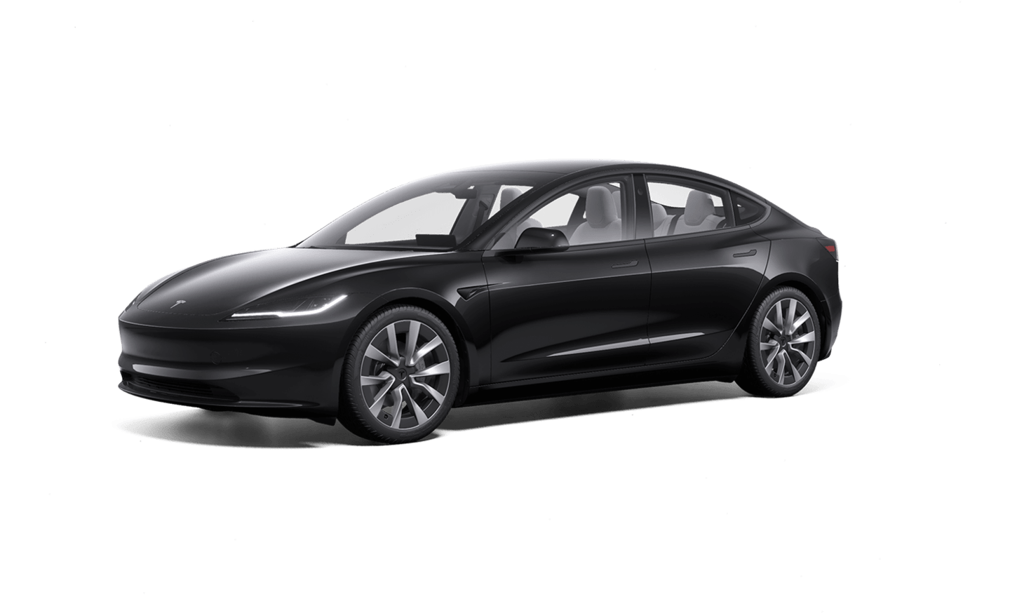 Inventory Front View of Model 3 Long Range Dual Motor All-Wheel Drive Edition